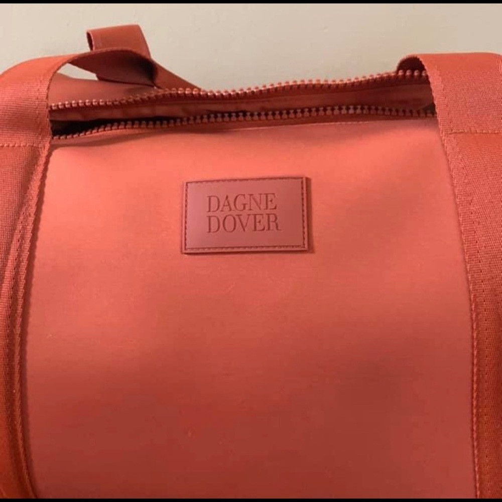 Dagne Dover Landon travel bag in CLAY color LARGE